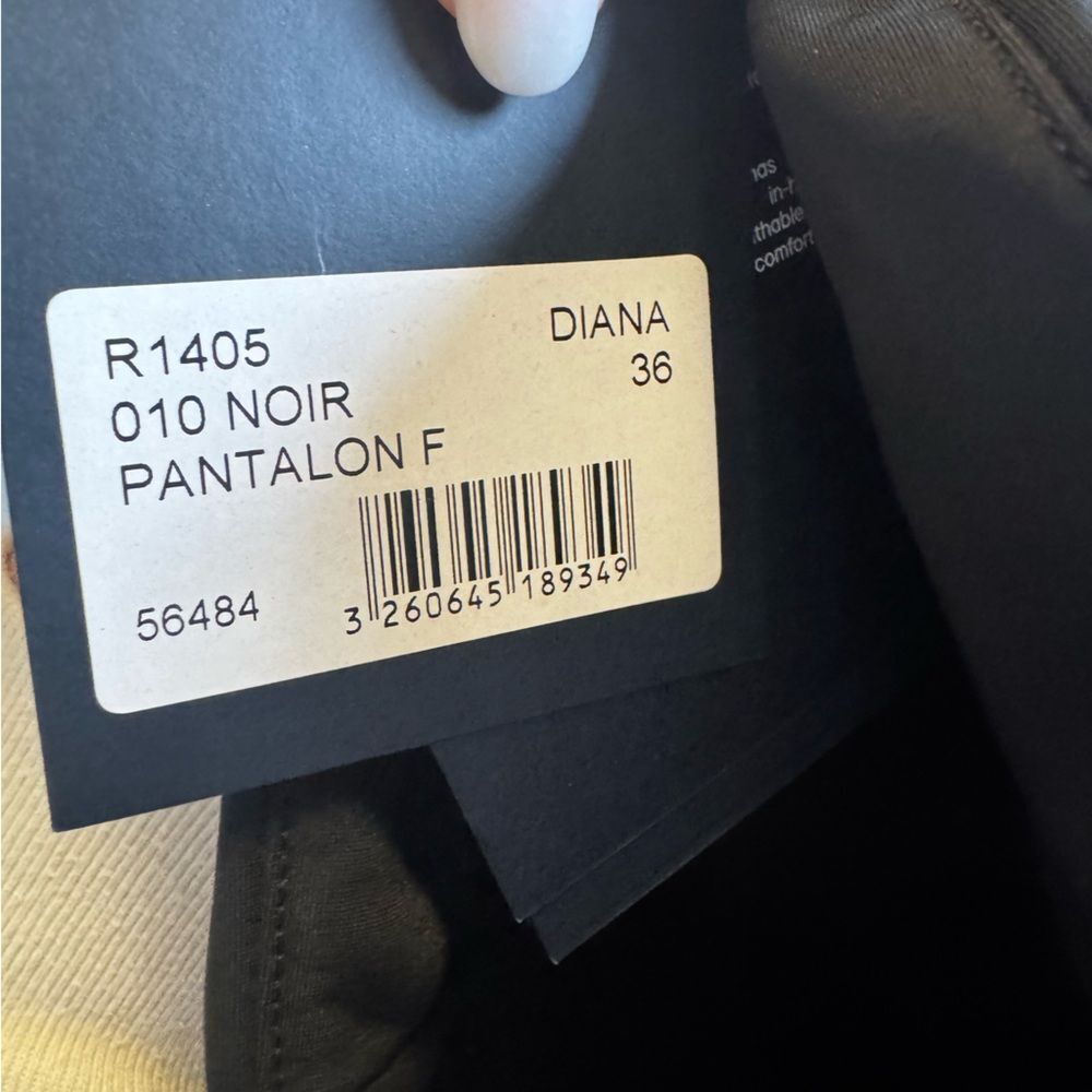 FUSALP DIANA SKI FUSEAU PANTS NWT BLACK WOMENS SIZE 36 - Picture 15 of 15